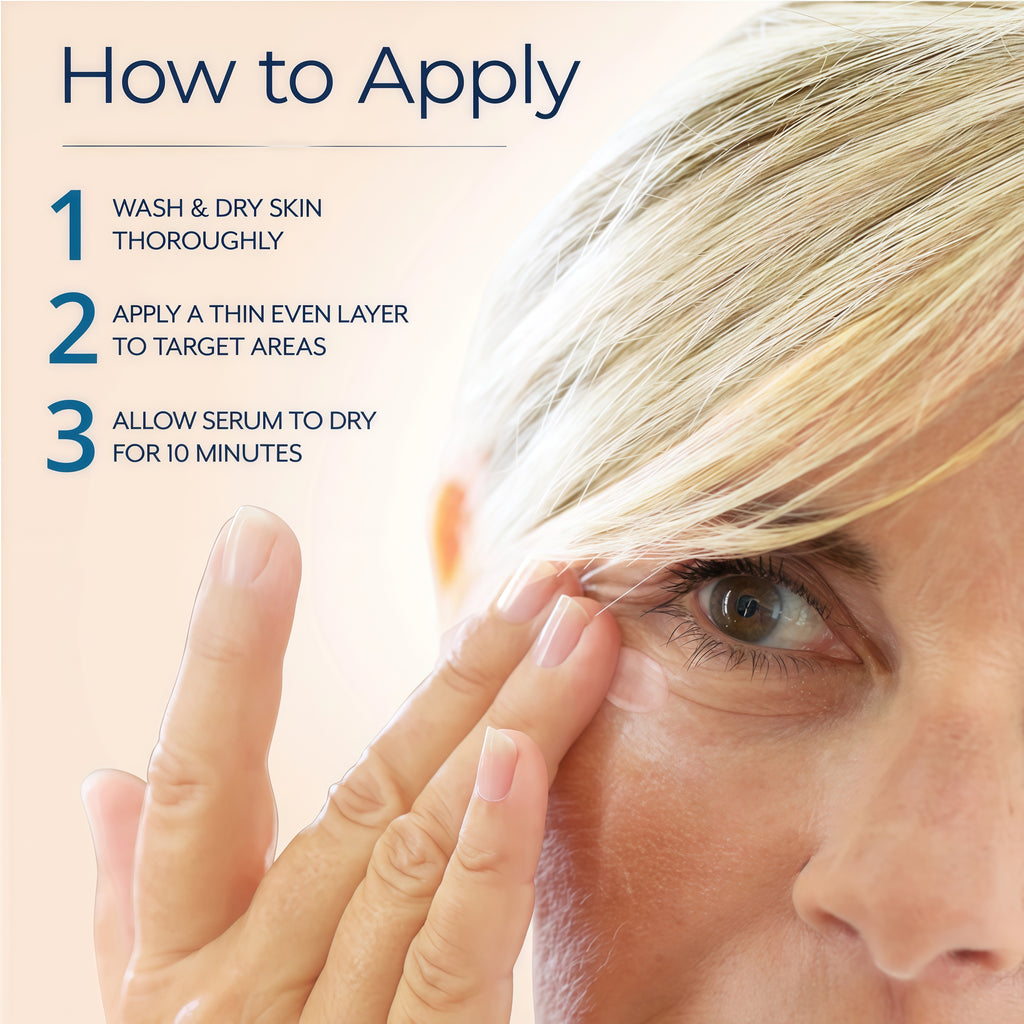 Plexaderm Rapid Reduction Serum - Visibly Reduces Under-Eye Bags & Wrinkles